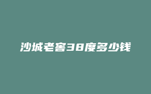 沙城老窖38度多少钱